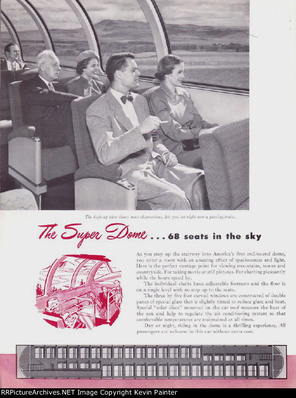 MILW Super Dome Ad with dome level interior plan